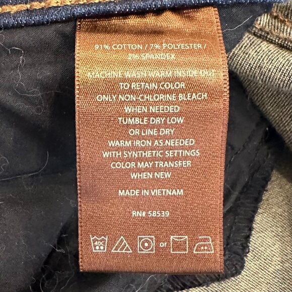 KUT from the Kloth Diana Skinny Jeans, Blinding W/Euro Base Wash, Size 24W - Picture 7 of 8